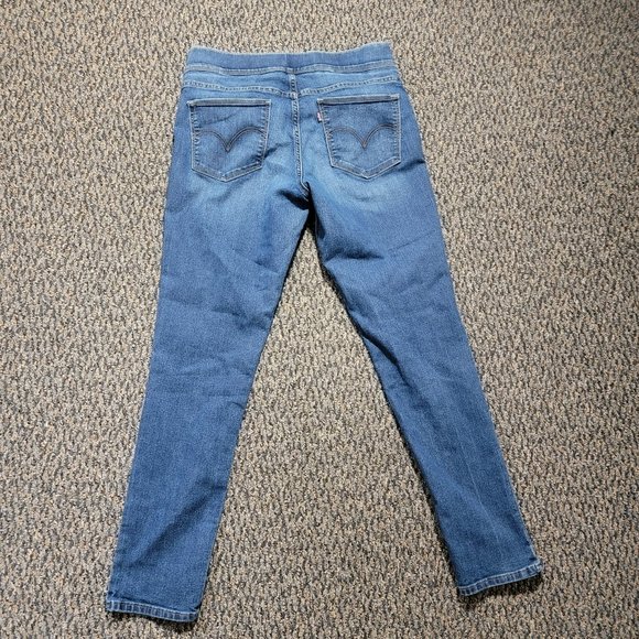 Levi's Stretch Waistband Denim Jeggings Stretch Waistband Jeans Size 29 - Picture 11 of 14